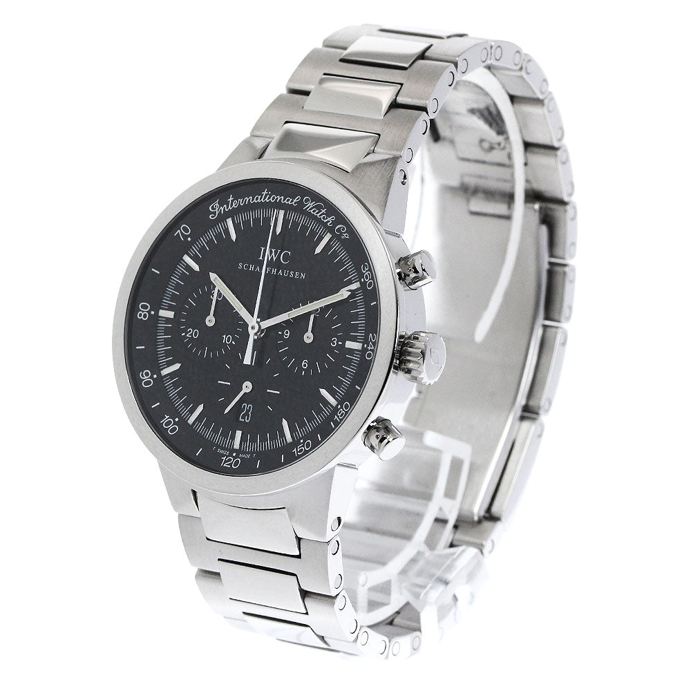 IWC SCHAFFHAUSEN GST IW372702 Chronograph black Dial Quartz Men's Watch_865980