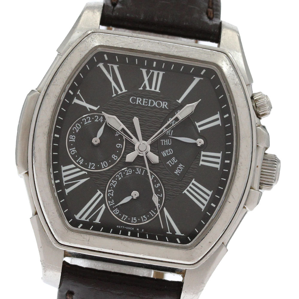 SEIKO CREDOR Pacificique 4S77-00B0/GCBG973 Day date Automatic Men's Watch_865987