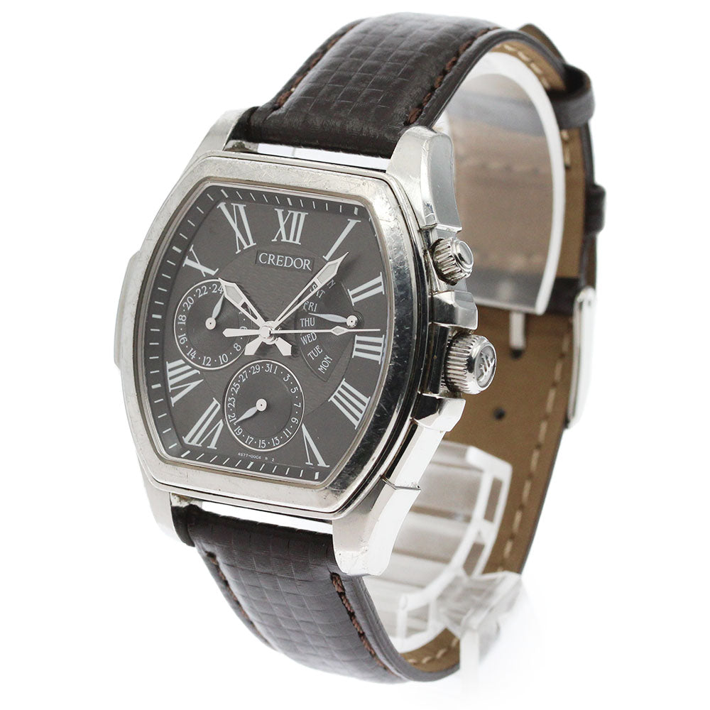 SEIKO CREDOR Pacificique 4S77-00B0/GCBG973 Day date Automatic Men's Watch_865987