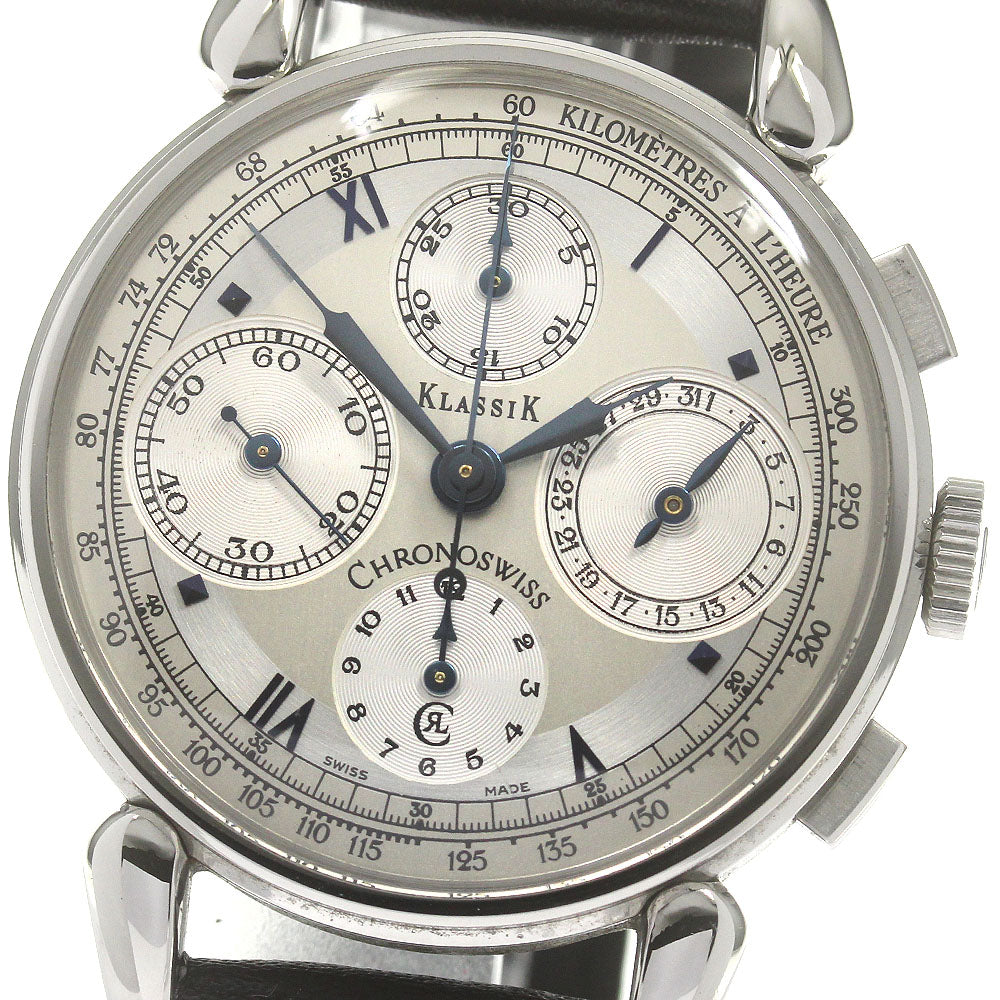 Chronoswiss Classic CH7443 Chronograph Silver Dial Automatic Men's Watch_866003