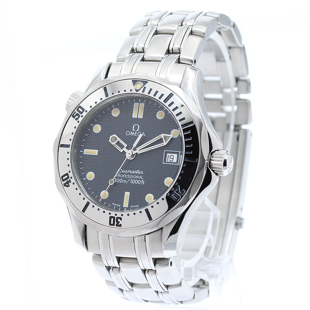 OMEGA Seamaster300 2562.80 Date black Dial Quartz Boy's Watch_866007