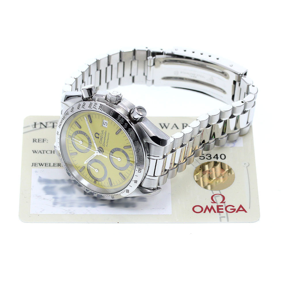 OMEGA Speed master michael schumacher 3511.12 Yellow Dial Automatic Men's_866017