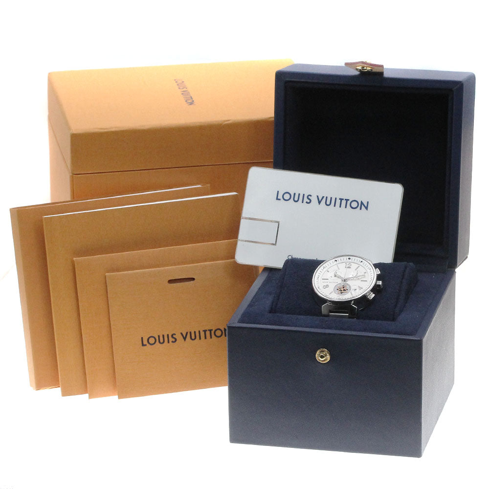 LOUIS VUITTON Tambour Moon Star Q8G00 Date Chronograph Quartz Boy's Watch_866020
