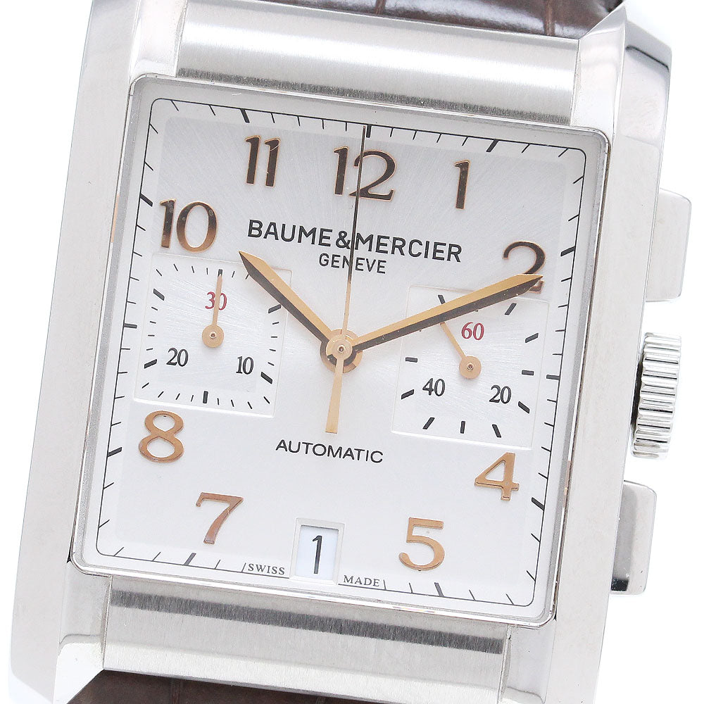 Baume & Mercier Hampton Chronograph M0A10029 Chronograph Silver Dial Automatic Men's Watch_866046