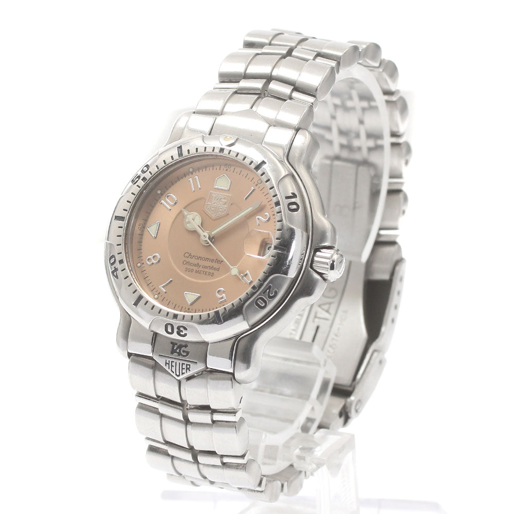 TAG HEUER 6000 series WH5216-K1 Date Orange Dial Automatic Men's Watch_866053