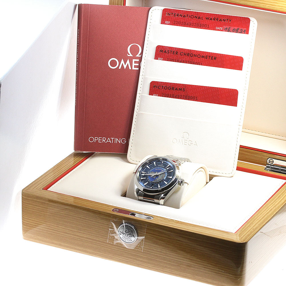 OMEGA Seamaster Aqua Terra 220.10.43.22.03.001 World timer AT Men's Watch_866081