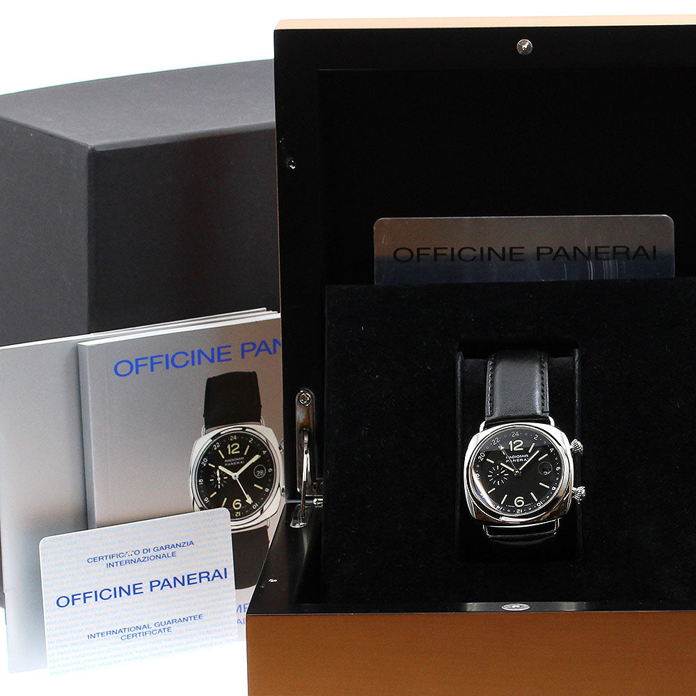 PANERAI Radiomir PAM00184 GMT black Dial Automatic Men's Watch_866127
