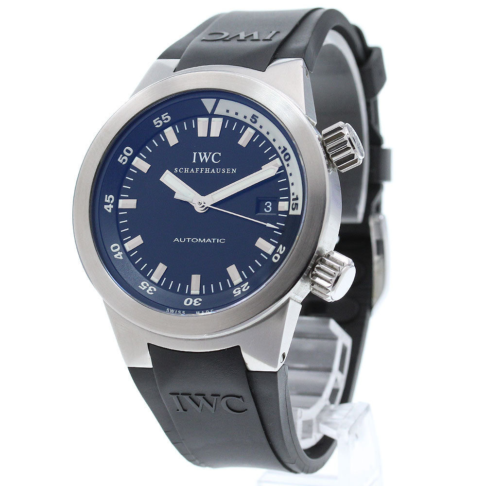 IWC SCHAFFHAUSEN Aquatimer Automatic IW354807 Date black Dial Automatic Men's Watch_866136