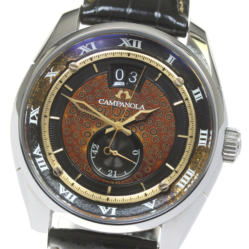 CITIZEN Campanola NZ0001-04E Campanola 20th Anniversary Model Hiomegane Limited to 80 pieces Black / gold Dial Automatic Men's Watch_866158