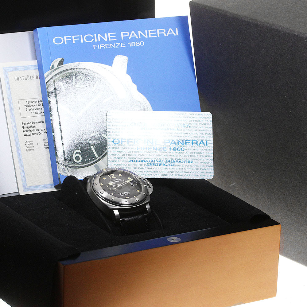 PANERAI Luminor Submersible PAM00106 Date Small Second Automatic Men's_866171