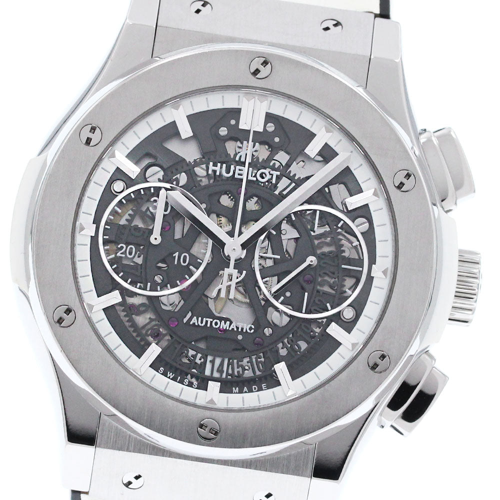 HUBLOT Aerofusion 525.NE.0127.LR Chronograph skeleton Dial Automatic Men's Watch_866179