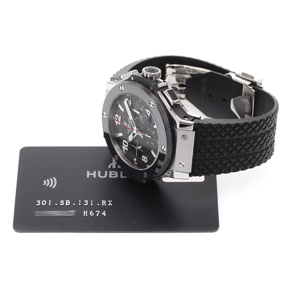 HUBLOT Big bang steel ceramic 301.SB.131.RX Chronograph AT Men's Watch_866180