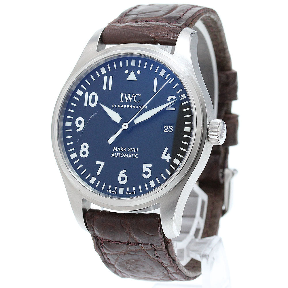 IWC SCHAFFHAUSEN Pilot watch mark XVIII IW327009 Date black Dial Automatic Men's Watch_866189