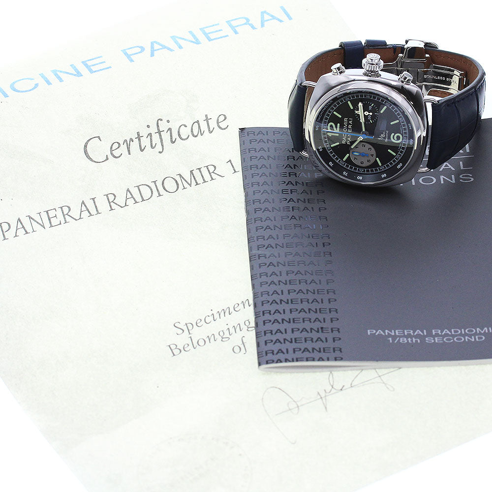 PANERAI Radiomir Fodroyante PAM00246 Limited to 300 pieces worldwide black Dial Automatic Men's Watch_866193