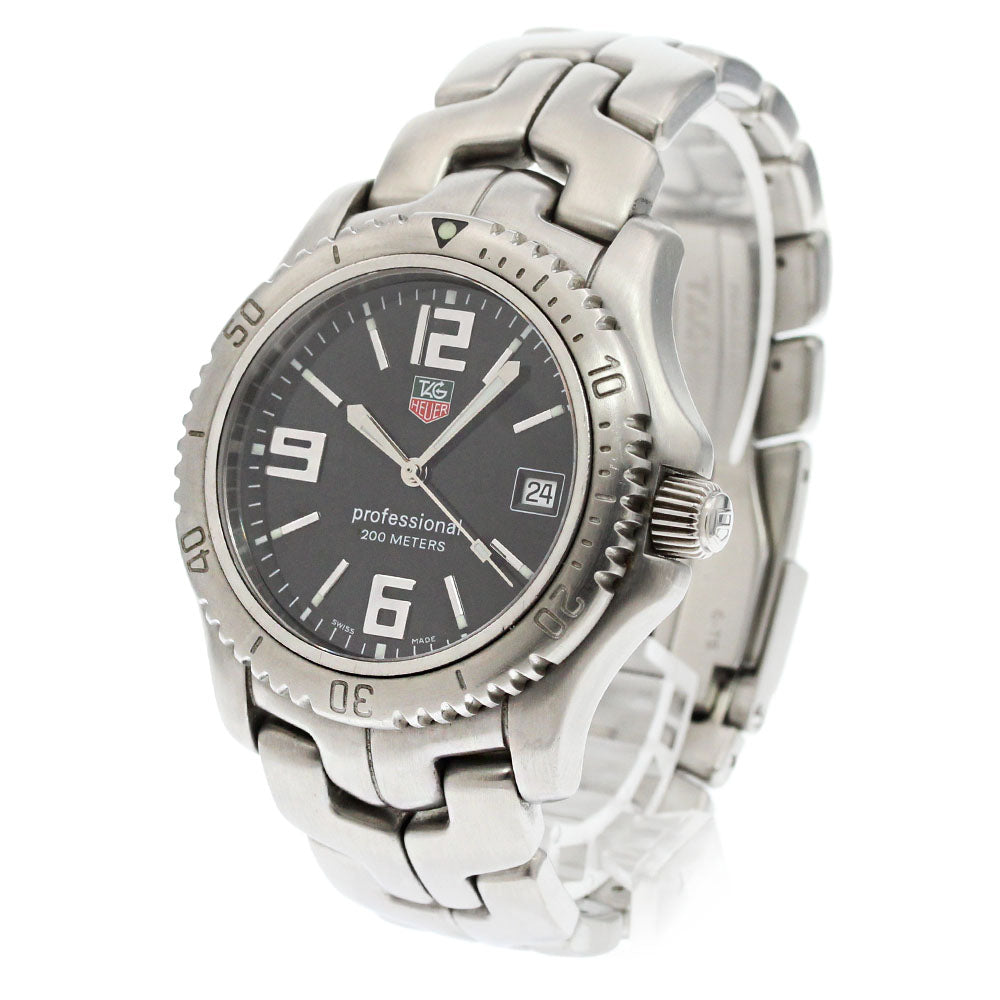 TAG HEUER Link WT1110-0 Date black Dial Quartz Men's Watch_866221