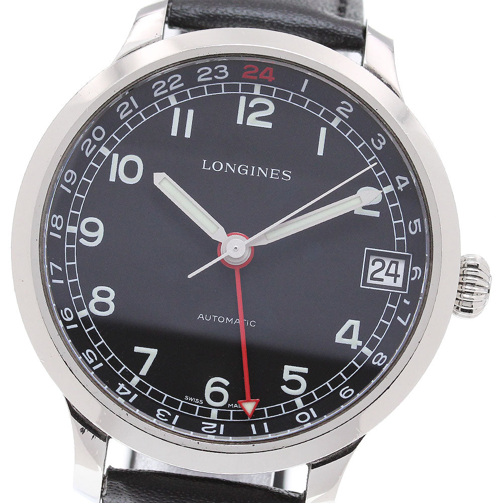LONGINES Heritage Military 1938 L2.789.4 GMT black Dial Automatic Men's_866266