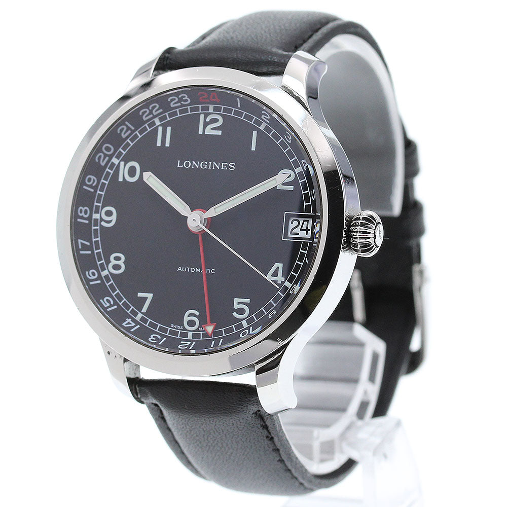 LONGINES Heritage Military 1938 L2.789.4 GMT black Dial Automatic Men's_866266
