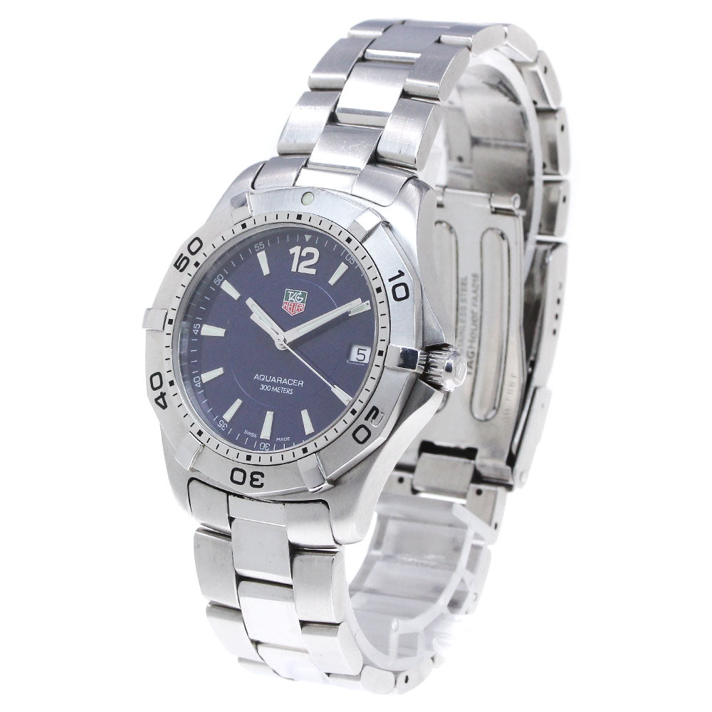 TAG HEUER Aquaracer WAF1113 Date Navy Dial Quartz Men's Watch_866270