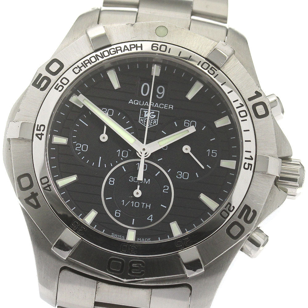 TAG HEUER Aqua racer grand date CAF101E Chronograph Quartz Men's Watch_866282