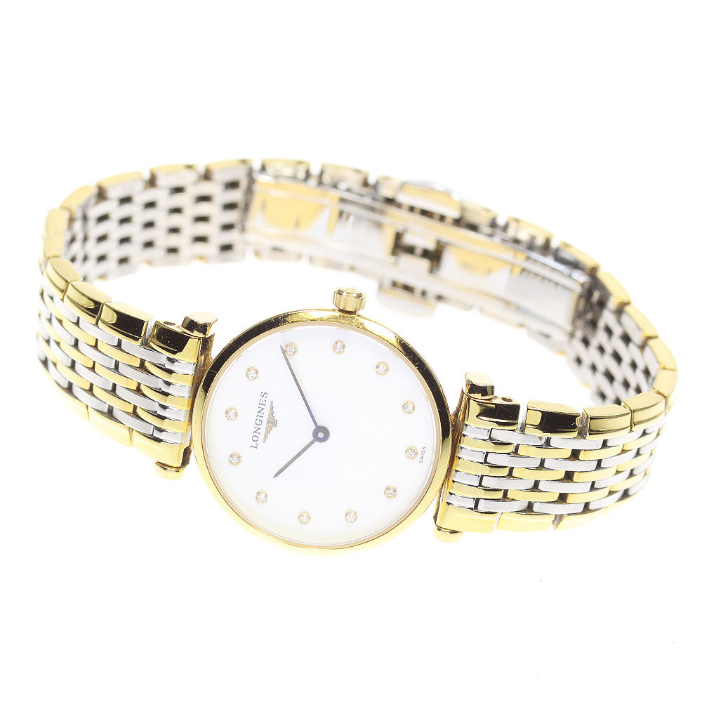 LONGINES Grand classic L4.209.2 White shell Dial Quartz Ladies Watch_866286