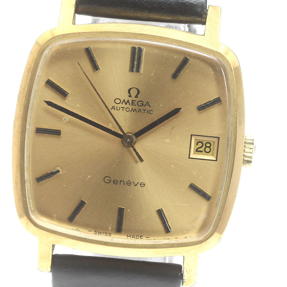 OMEGA Geneve 162.0060 Date Square Cal.1012 Automatic Men's Watch_866308