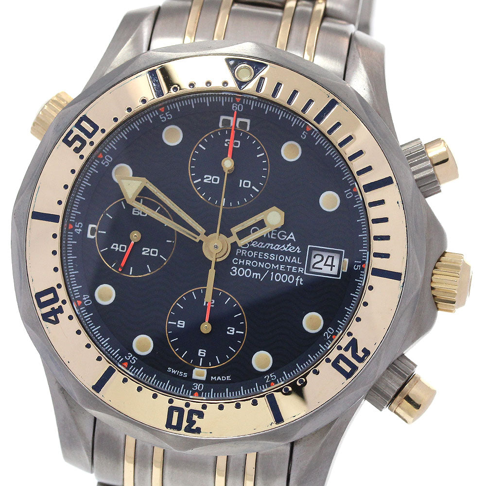 OMEGA Seamaster 300 Chronograph 2297.80 YG2 tone Automatic Men's Watch_866334