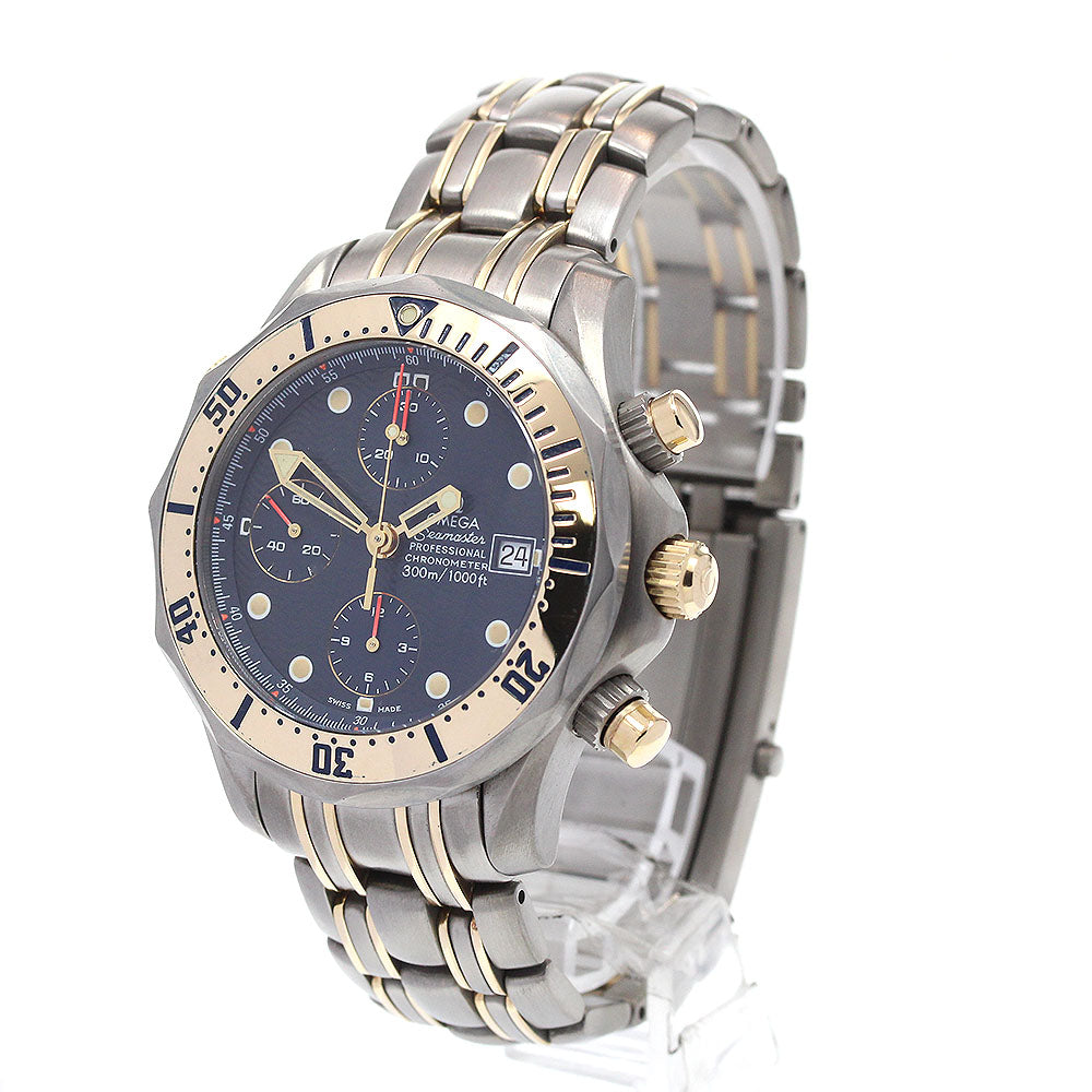 OMEGA Seamaster 300 Chronograph 2297.80 YG2 tone Automatic Men's Watch_866334