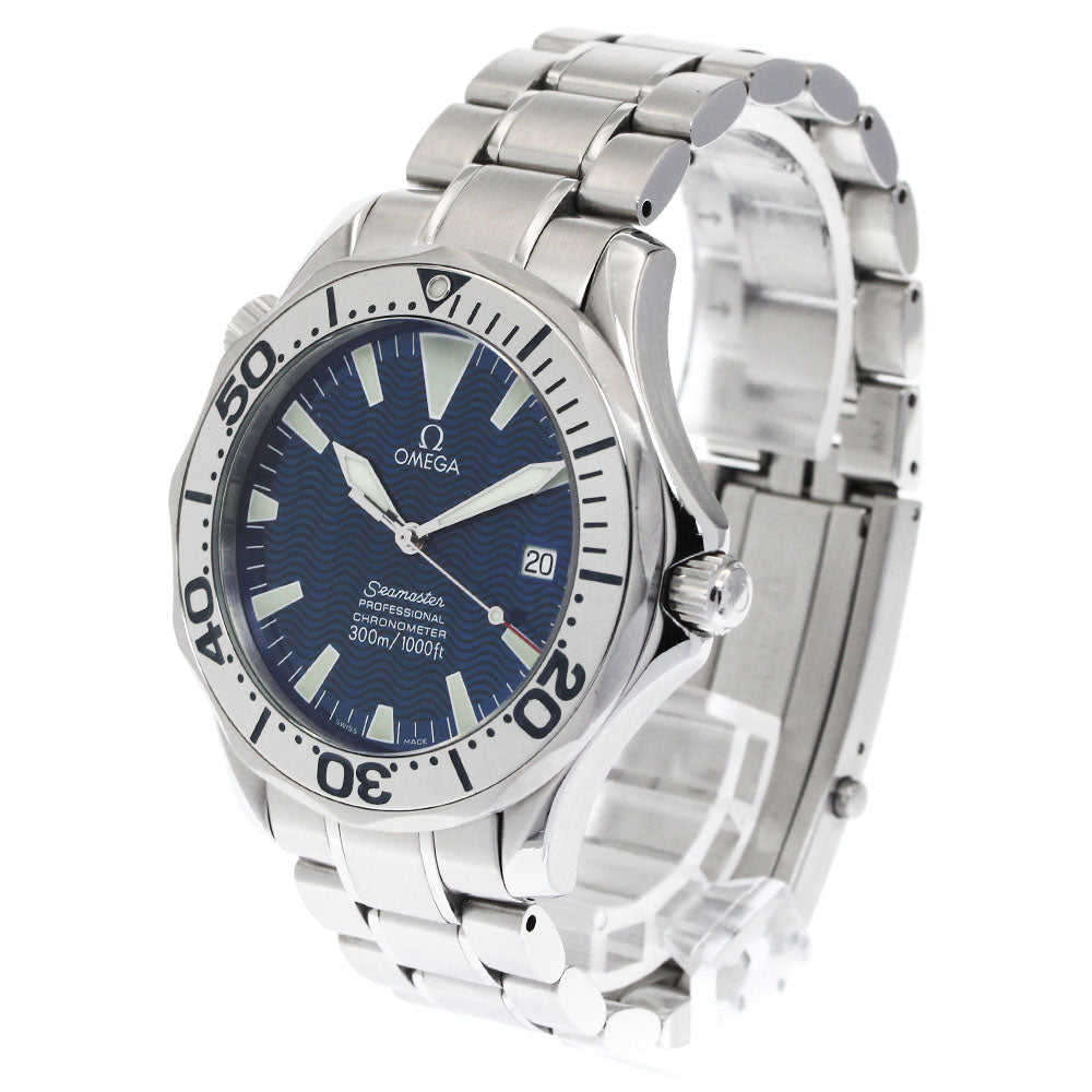 OMEGA Seamaster300 2255.80 Date Blue Dial Automatic Men's Watch_866338
