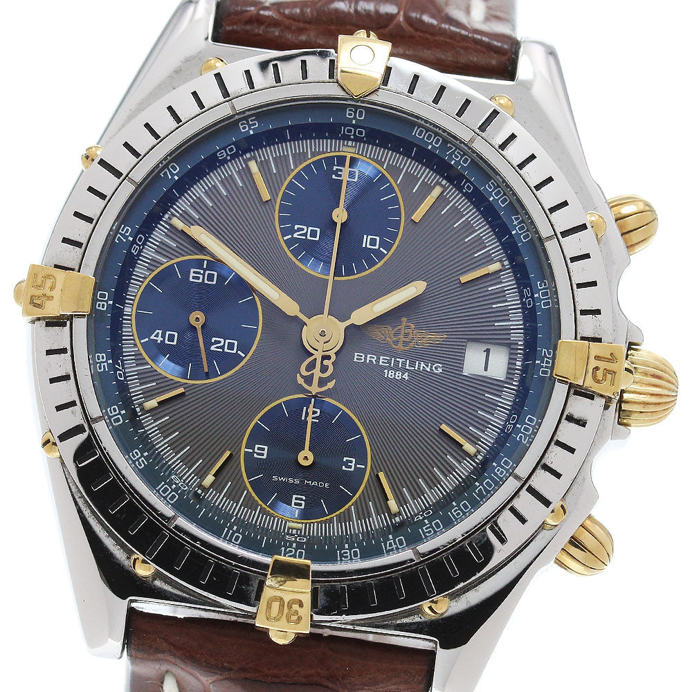 BREITLING Chronomat Bikoro B13050 Date Gray Dial Automatic Men's Watch_866344