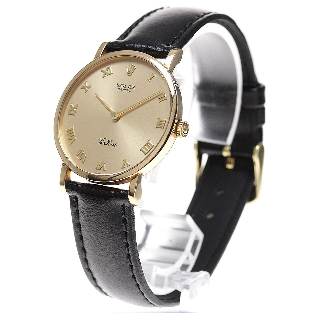 ROLEX Cellini 5112 K18YG cal.1602 gold Dial Hand Winding Men's Watch_866361