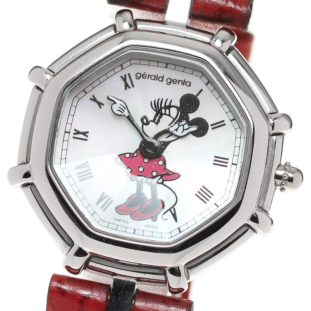 Gerald Genta retro fantasy minnie G.3491.7 White shell Dial Quartz Ladies Watch_866396