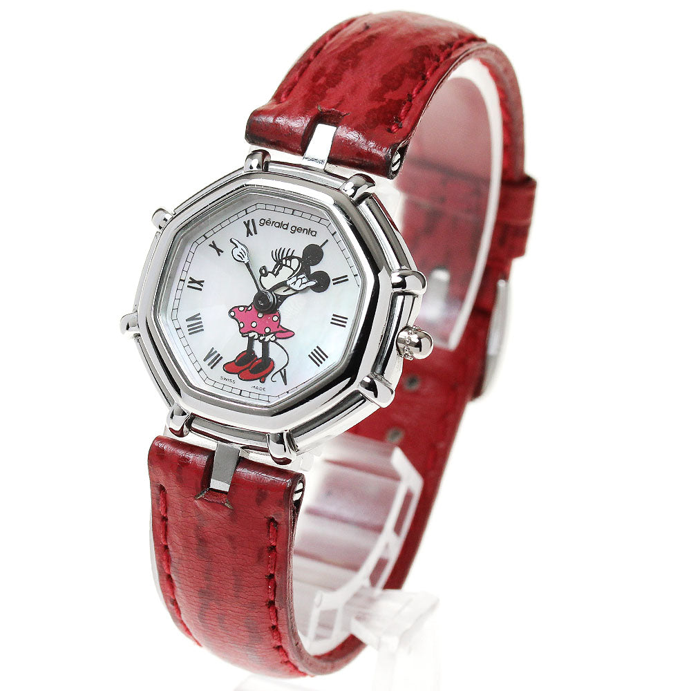 Gerald Genta retro fantasy minnie G.3491.7 White shell Dial Quartz Ladies Watch_866396