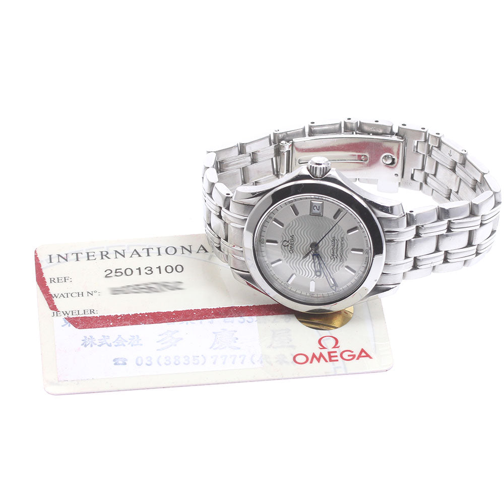 OMEGA Seamaster120 2501.31 Date Silver Dial Automatic Men's Watch_866447