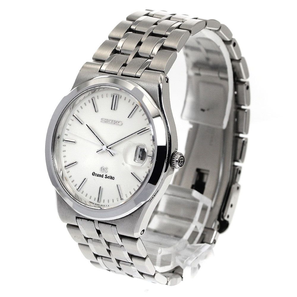 SEIKO Grand Seiko SBGG007/8N65-9010 Date Silver Dial Quartz Men's Watch_866460