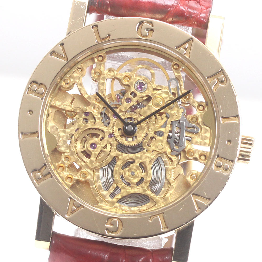 BVLGARI K18YG BVLGARIBVLGARI BB33GLSK skeleton skeleton Dial Automatic Boy's Watch_866547