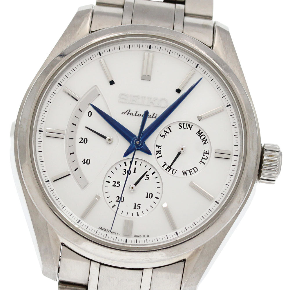 SEIKO Presage 6R21-01B0/SARW021 Power reserve white Dial Automatic Men's_866566