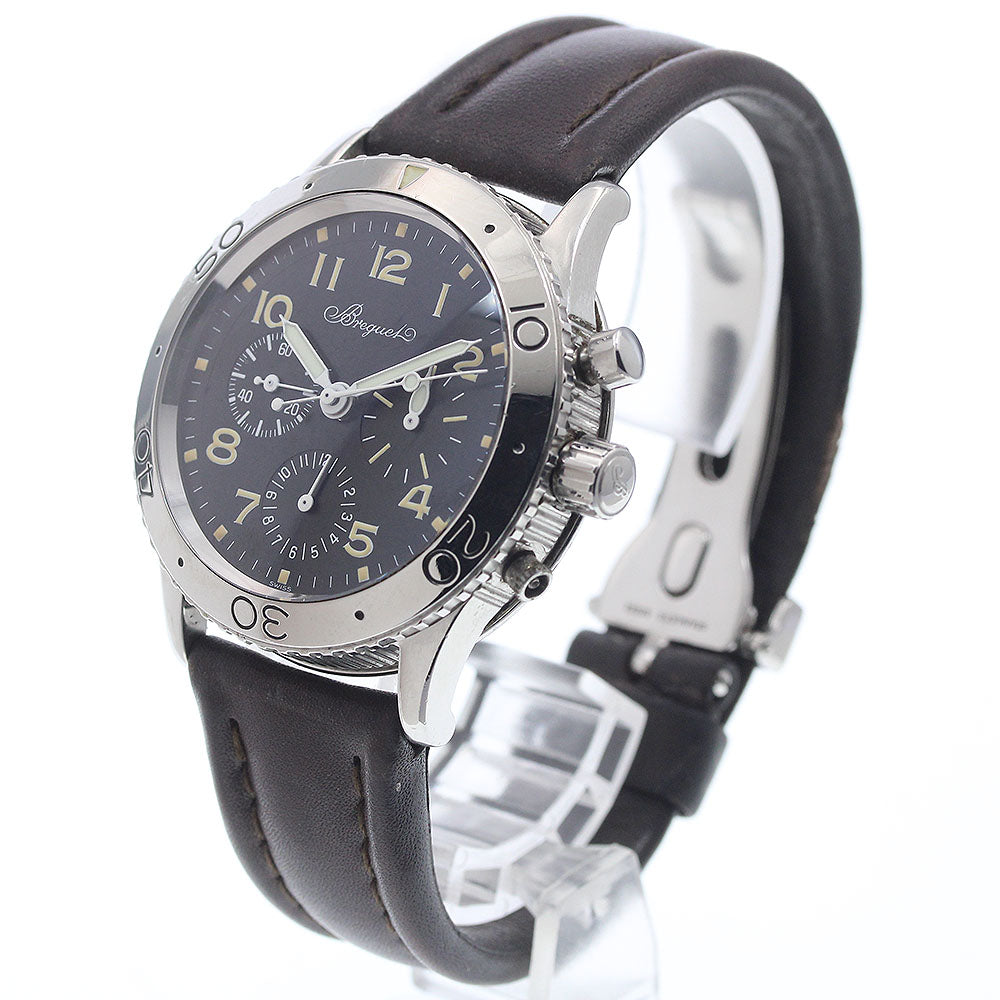 Breguet Aeronavale TYPEXX 3800 Chronograph black Dial Automatic Men's Watch_866582