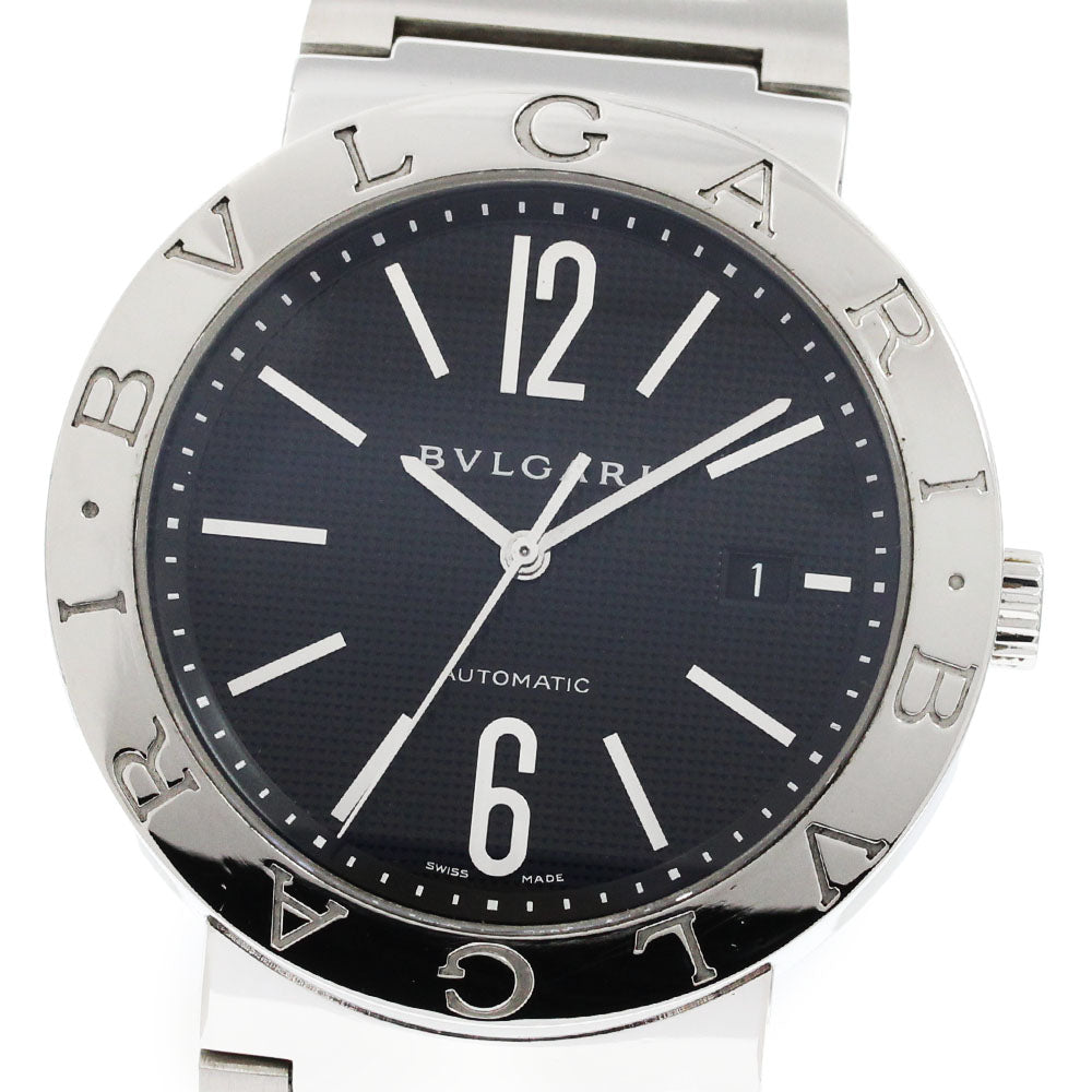 BVLGARI BVLGARIBVLGARI BB42SSAUTO Date black Dial Automatic Men's Watch_866595