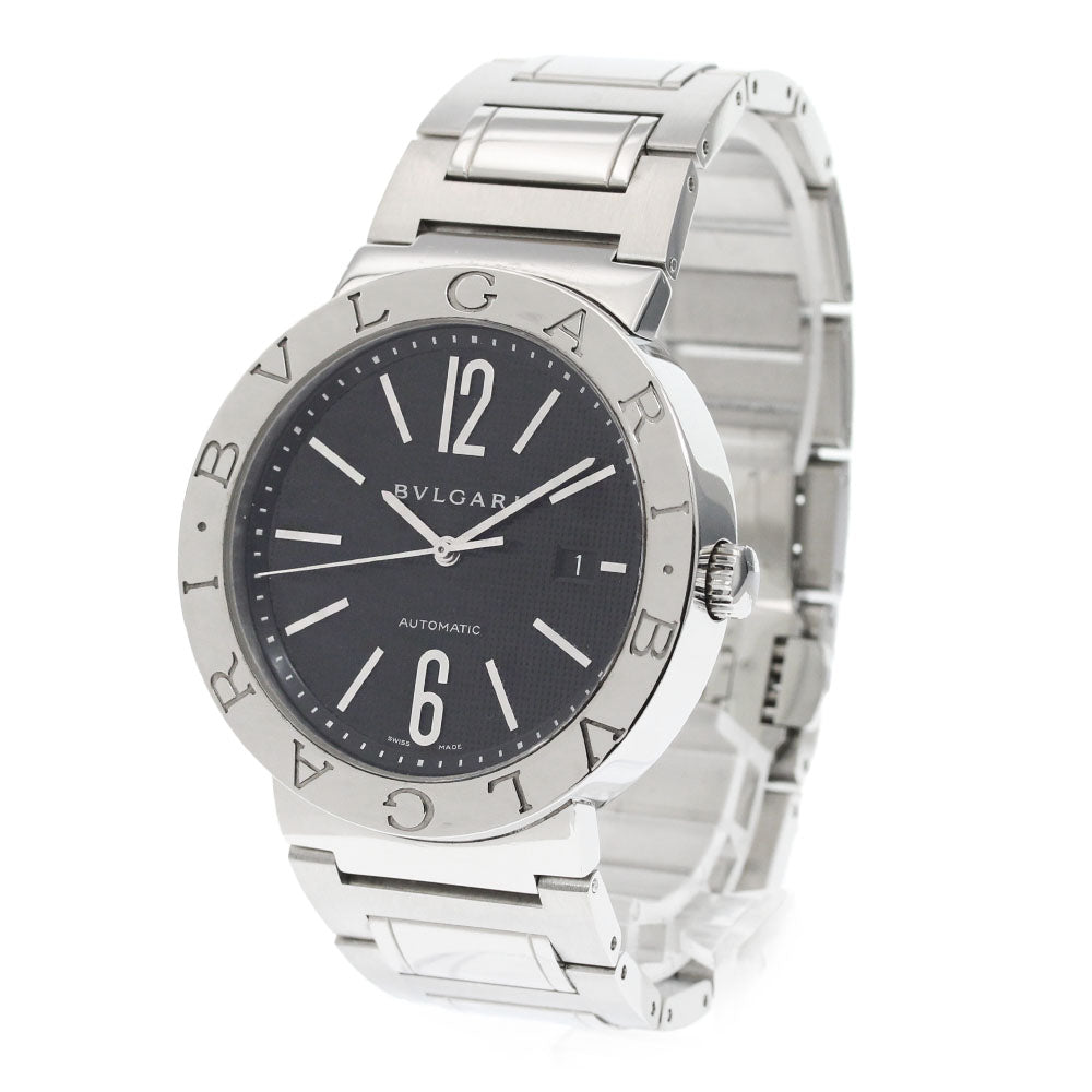 BVLGARI BVLGARIBVLGARI BB42SSAUTO Date black Dial Automatic Men's Watch_866595