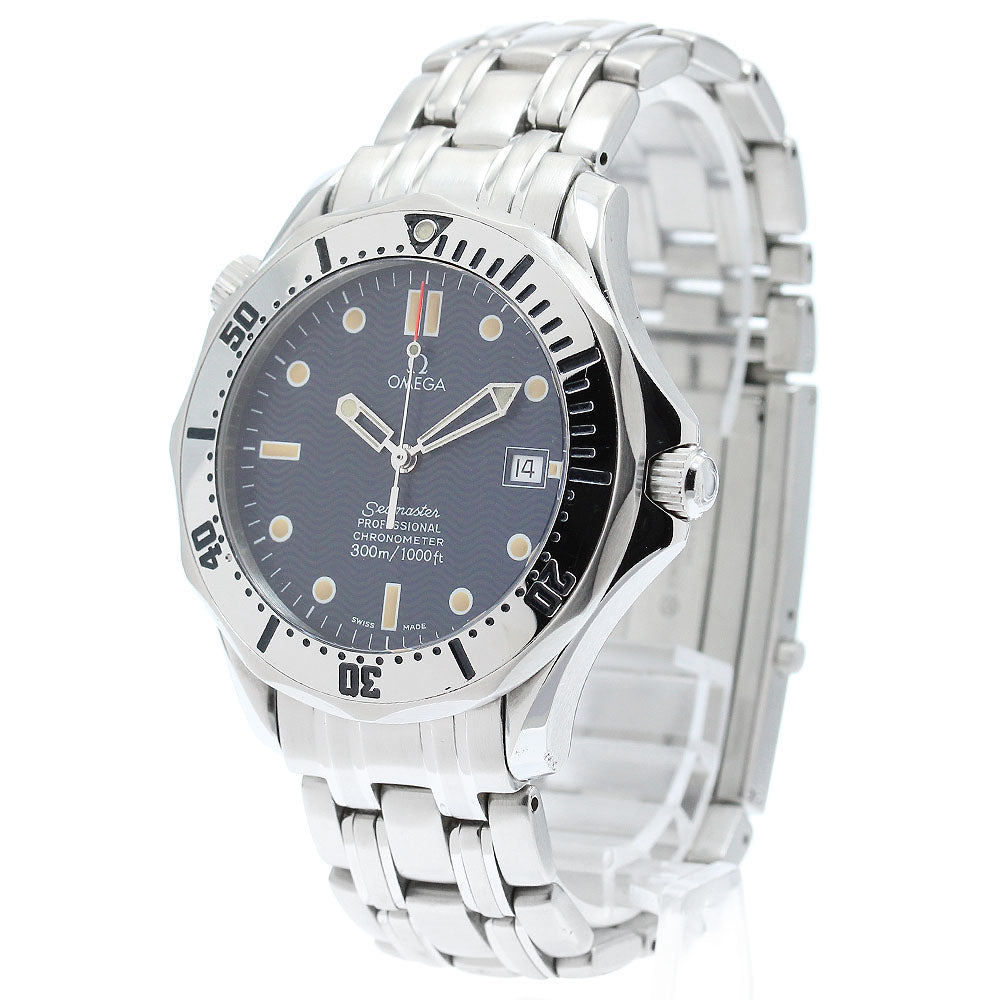 OMEGA Seamaster300 2532.80 Date Navy Dial Automatic Men's Watch_866598