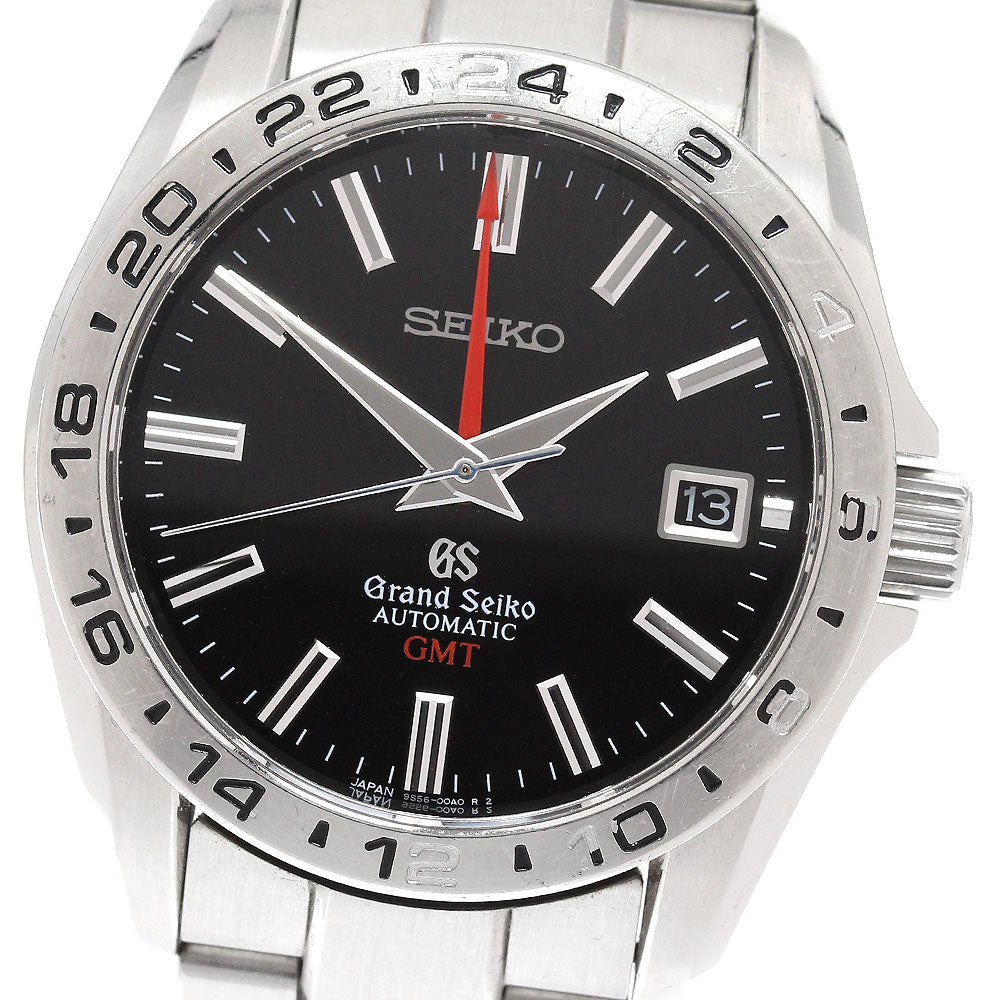 SEIKO Grand Seiko SBGM001/9S56-00A0 GMT black Dial Automatic Men's Watch_866609