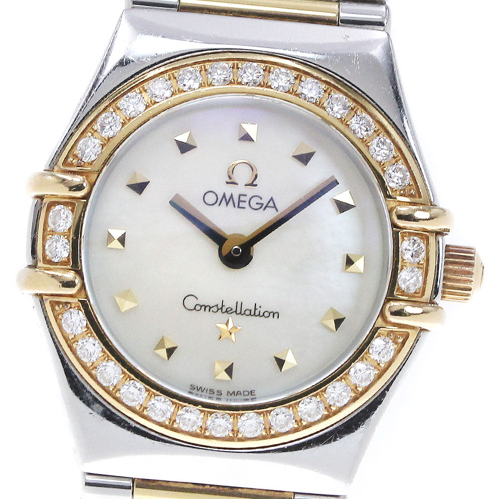 OMEGA Constellation Mini My Choice 1368.71 Diamond Bezel Quartz Ladies_866628