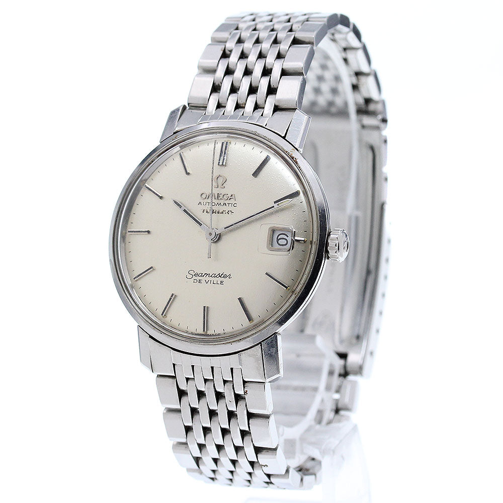 OMEGA SeamasterDe Ville Thuler W name Date Silver Dial Automatic Men's Watch_866631