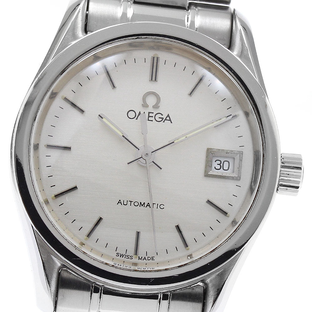 OMEGA Classic Date Silver Dial Automatic Ladies Watch_866637