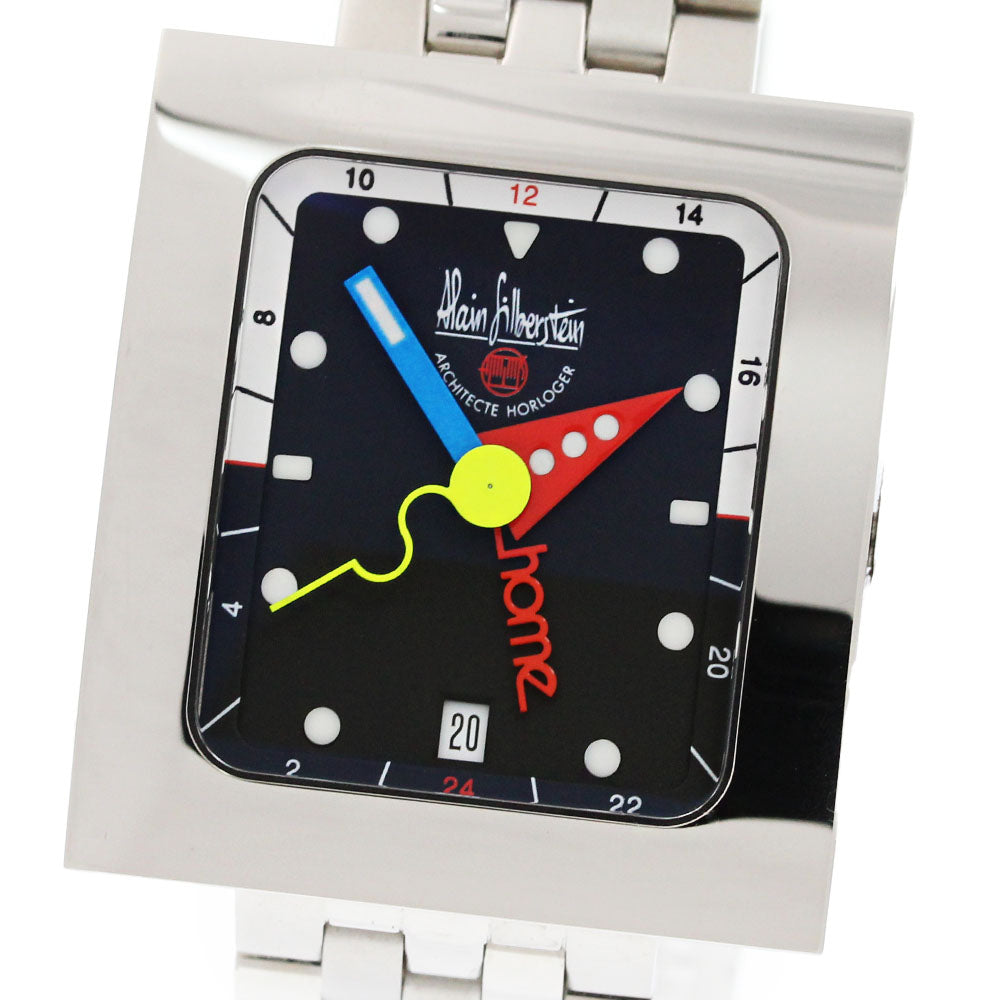 Alain Silberstein Babe GMT 500 limited Black Dial Automatic Men's Watch_866663