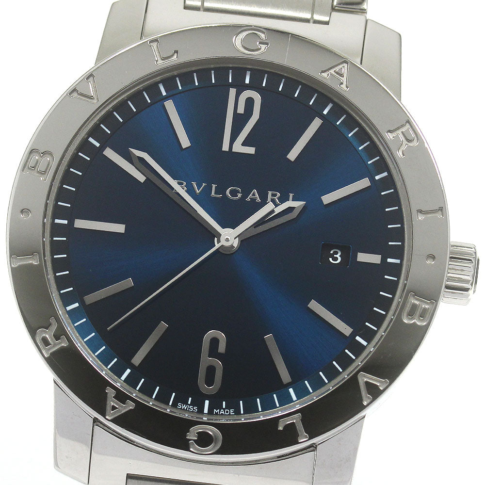 BVLGARI BVLGARIBVLGARI BB41S Date blue Dial Automatic Men's Watch_866714