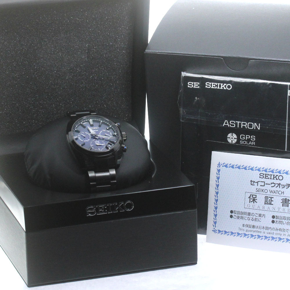 SEIKO Astron SBXC077/5X53-0BC0 GPS Solar Powered Radio Men's Watch_866739