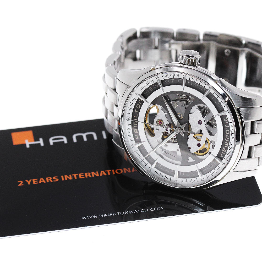 HAMILTON Jazzmaster Viewmatic H425550 Skeleton Dial Automatic Men's Watch_866747