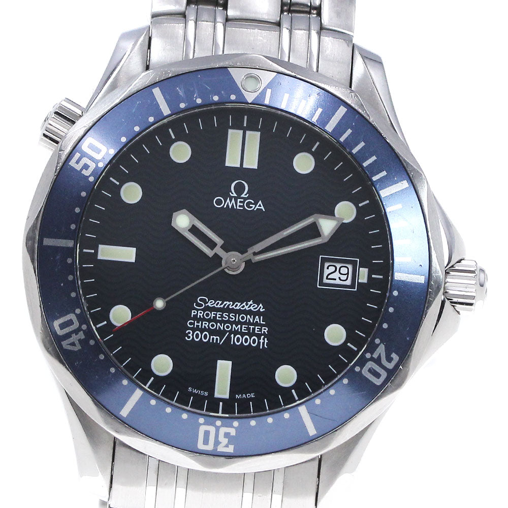 OMEGA Seamaster300 2531.80 Date Navy Dial Automatic Men's Watch_866749