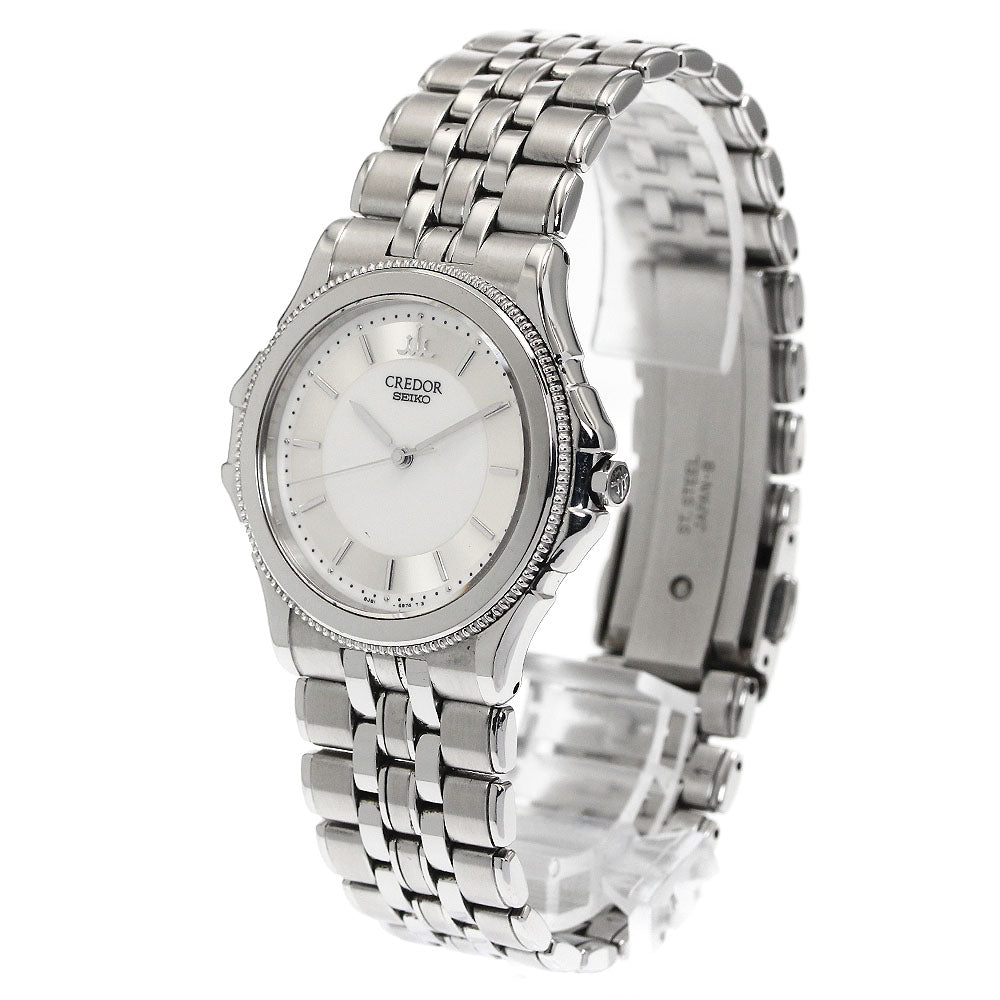 SEIKO CREDOR Pacificique GCBR035/8J81-6B70 WG bezel Quartz Men's Watch_866770